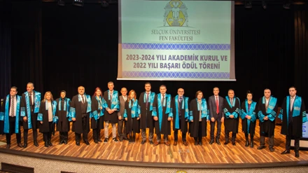 Selçuk Üniversitesi Fen Fakültesinde ‘Akademik Kurul ve Başarı Ödül Töreni’
